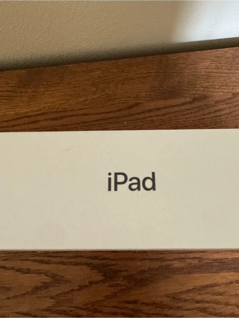 Apple iPad Tablet Generation 9 empty box